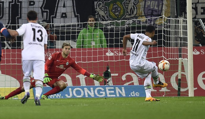 Raffael, Borussia Monchengladbach x Werder Bremen (Foto: AP Photo / Martin Meissner)