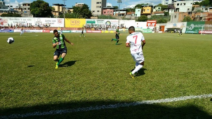 Guarani-MG, América-MG, Farião, Campeonato Mineiro (Foto: Ricardo Welbert)