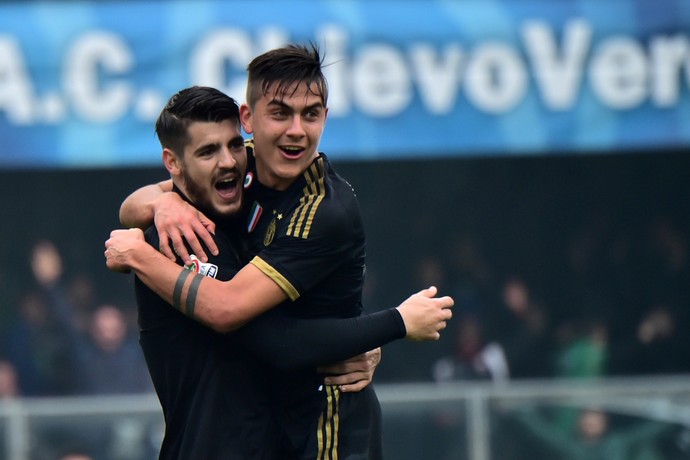 Morata Dybala Juventus Chievo (Foto: AFP)