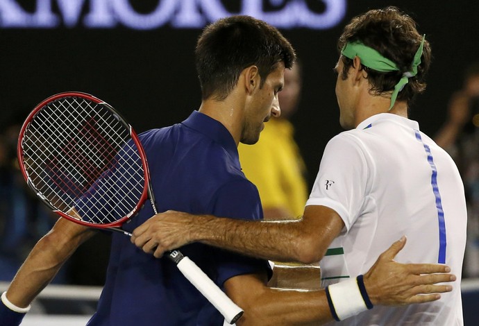 Djokovic venceu Federer pela 23ª na carreira (Foto: Reuters)