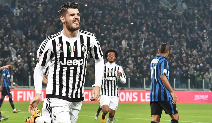 Morata Juventus Inter de Milão (Foto: EFE)