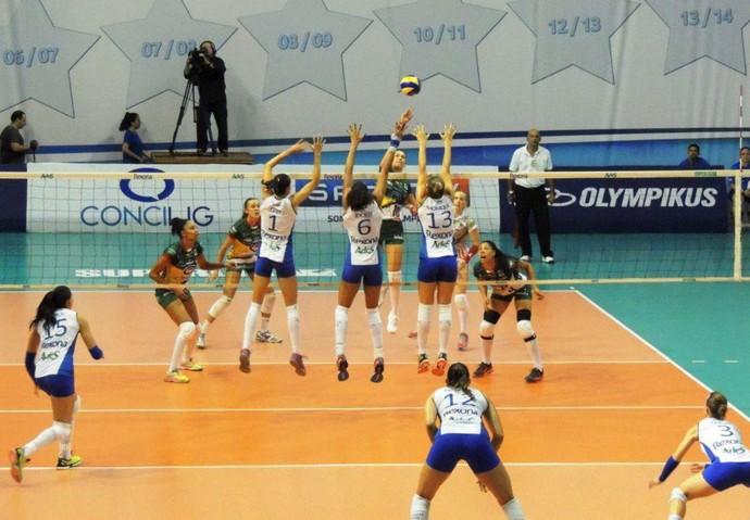 Rio de Janeiro x Vôlei Bauru, Superliga feminina (Foto: Ricardo Haleck)