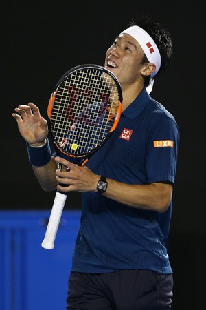 Kei Nishikori fica nas quartas de final (Foto: Getty Images)