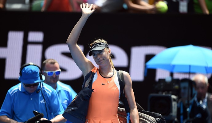 sharapova aberto da austrália (Foto: EFE/LUKAS COCH / PROHIBIDO SU USO EN AUSTRALIA Y NUEVA ZELANDA)