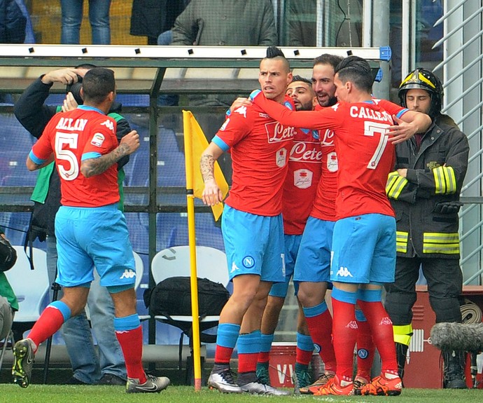 Hamsik Napoli Sampdoria (Foto: Getty Images)