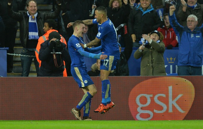 Vardy Leicester Stoke (Foto: AFP)