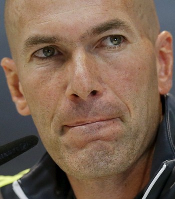 Zinedine Zidane coletiva Real Madrid (Foto: Reuters)