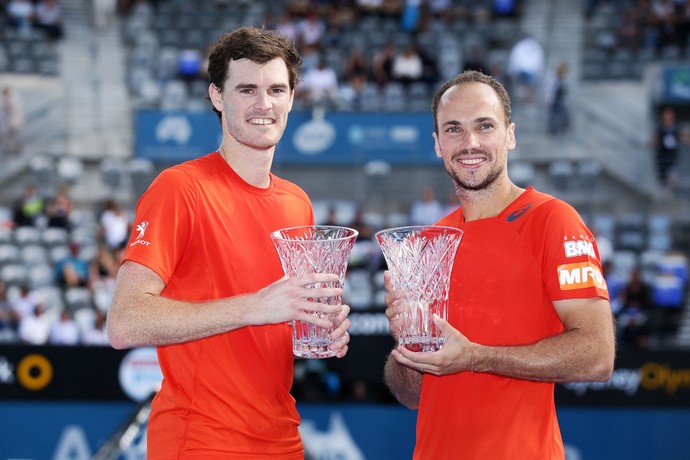 Bruno Soares e Jamie Murray conquistam o ATP de Sydney 2016 (Foto: Getty Images)