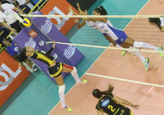 Rio do Sul x Rio de Janeiro, Superliga feminina (Foto: Clóvis Eduardo Cuco/Rio do Sul)