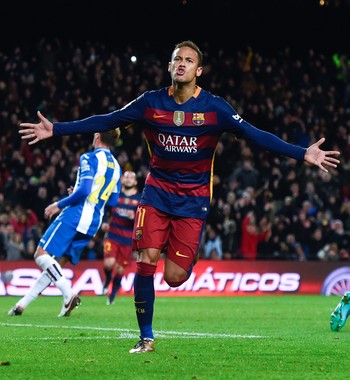 Neymar Barcelona Espanyol (Foto: Getty Images)