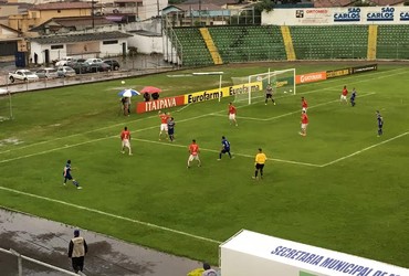 Rio Claro x Inter Copa São Paulo Luisão (Foto: Cleber Akamine)