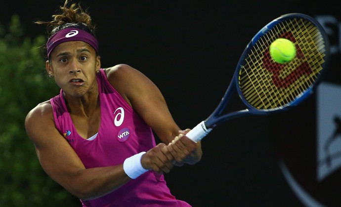 Teliana Pereira é derrotada por Heather Watson no WTA de Hobart (Foto: Getty Images)