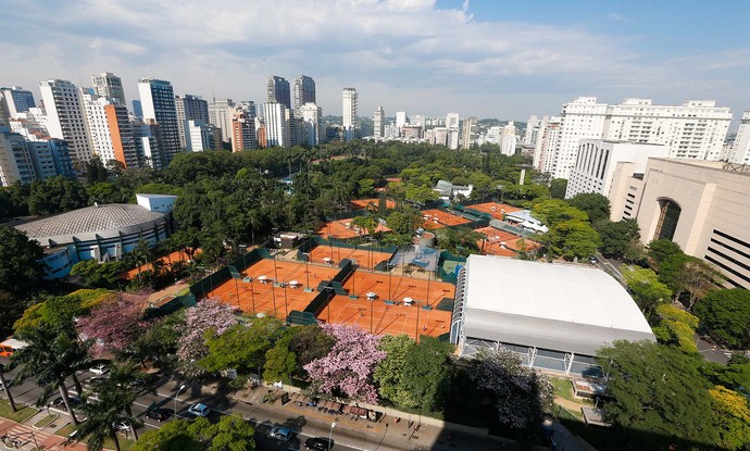 Clube Pinheiros Tênis São Paulo Brasil Open (Foto: Marcello Zambrana / Divulgação)