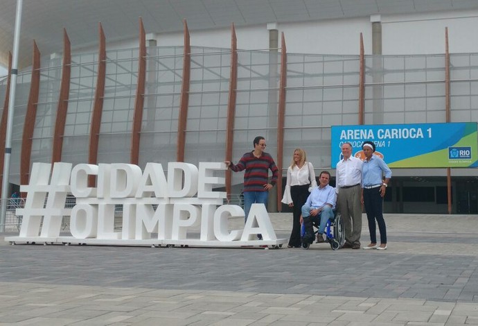 Inauguração Arena Carioca 1 parque olímpico jogos rio 2016 (Foto: Thaís Jorge)