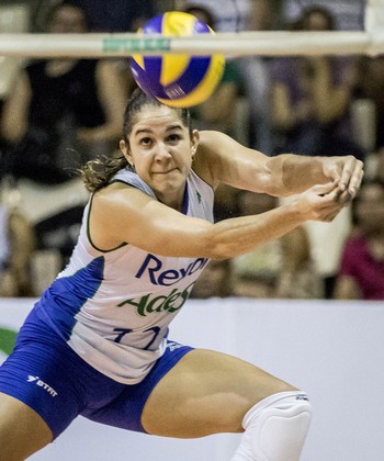 Rio de Janeiro x São Bernardo - Natália vôlei superliga (Foto: Marcio Rodrigues/MPIX)