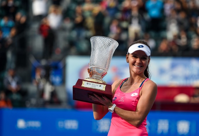 Radwanska, tênis, WTA de SHENZHEN (Foto: AFP)