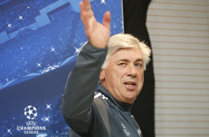 Carlo Ancelotti coletiva Real Madrid Juventus (Foto: Reuters)