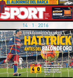 Diario Sport (Foto: Reprodução)