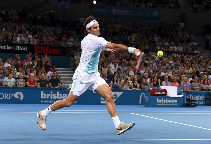 Roger Federer semifinal atp brisbane (Foto: Reuters)