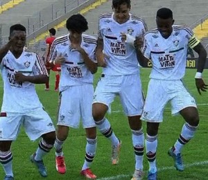 Fluminense x Capivariano Copinha (Foto: Reprodução SporTV)