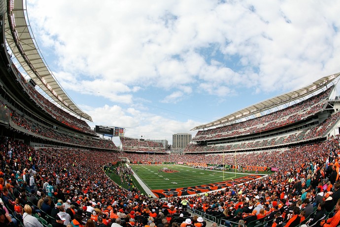 Paul Brown Stadium - Cincinnati Bengals NFL (Foto: Tyler Barrick / Getty Images)