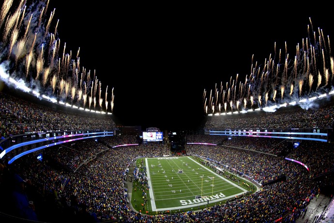 Gillette Stadim New England Patriots NFL (Foto: Mike Lawrie / Getty Images)