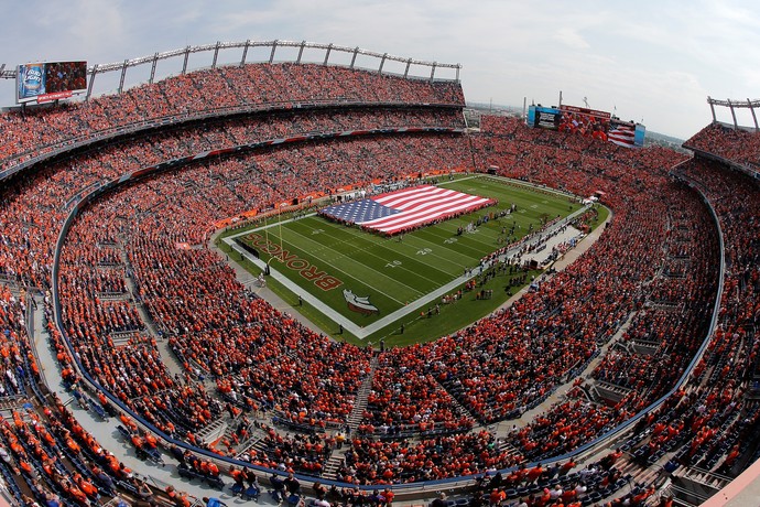 Sports Authority Field Denver Broncos NFL (Foto: Doug Pensinger / Getty Images)