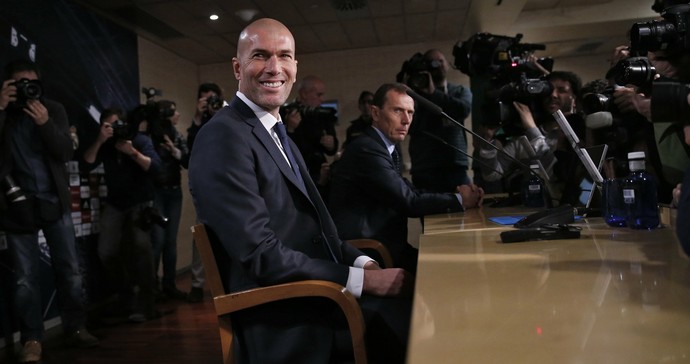 Zidane coletiva Real Madrid (Foto: Reuters)