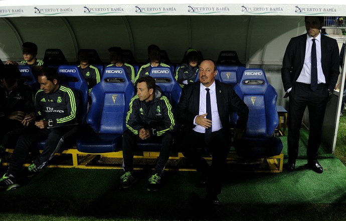 Rafa Benítez Real Madrid x Cádiz (Foto: AFP)