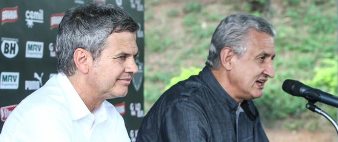 Atlético-MG; Carlinhos Neves; Eduardo Maluf (Foto: Bruno Cantini/CAM)