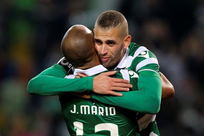 Slimani Sporting Porto (Foto: EFE/EPA/MIGUEL A. LOPES)