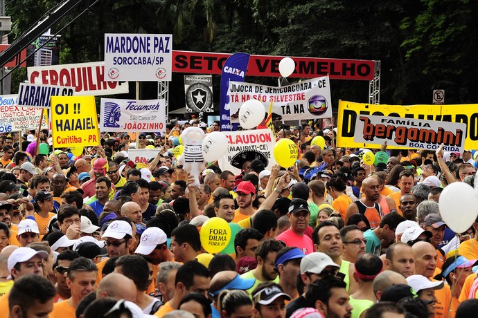 São Silvestre 2015 em São Paulo - atletismo corrida de rua (Foto: Marcos Ribolli)