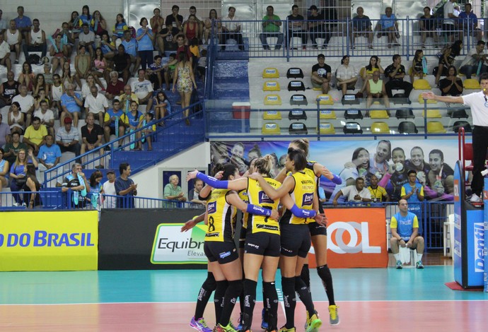 Praia Clube Uberlândia Rio do Sul Superliga Feminina de vôlei (Foto: Praia Clube/Divulgação)