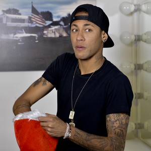 Neymar Barcelona Natal (Foto: Claudio Chaves / GloboEsporte.com)