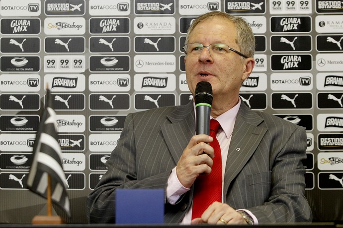 Carlos Eduardo Pereira presidente do Botafogo (Foto: Vitor Silva / SSpress)