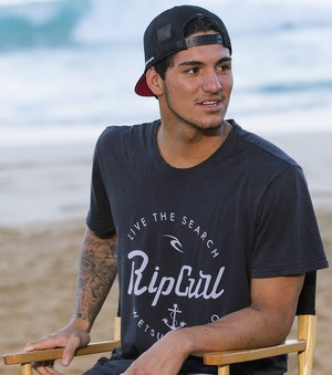 Gabriel Medina em Pipeline, no Havaí (Foto: WSL / Kirstin Scholtz)