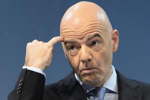 Gianni Infantino presidente da Uefa (Foto: Laurent Gillieron/Keystone via AP)