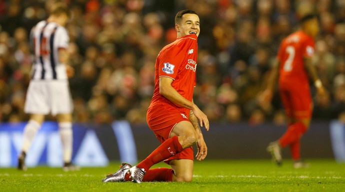 Philippe Coutinho Liverpool West Bromwich (Foto: Reuters)