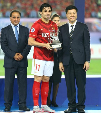 Ricardo Goulart Guangzhou Evergrande (Foto: Sina.com)