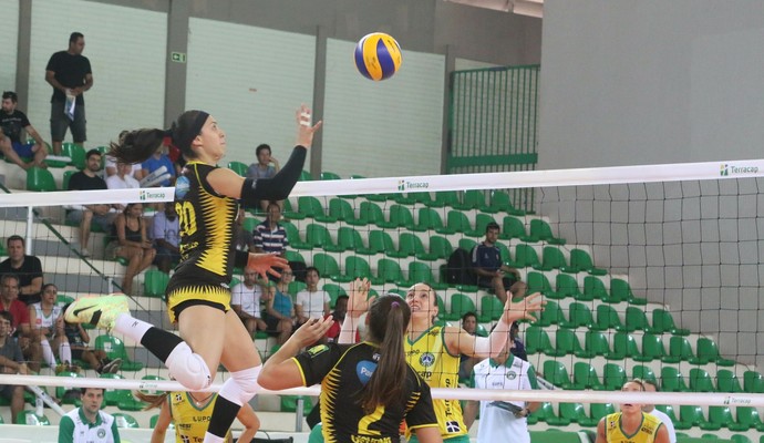 Rio do Sul x Brasília, Superliga de vôlei feminino (Foto: Clóvis Eduardo Cuco/Rio do Sul)