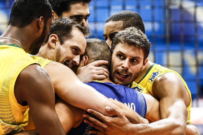 Brasil x Estados Unidos liga mundial vôlei (Foto: Inovafoto/CBV)