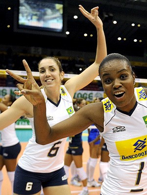 Thaisa e Fabiana Mundial Japão (Foto: Divulgação / FIVB)