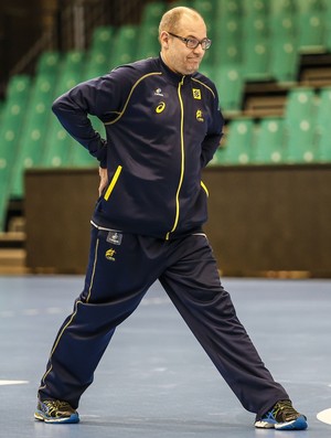 Morten Soubak, técnico da seleção brasileira de handebol (Foto: Wander Roberto/Photo&Grafia)