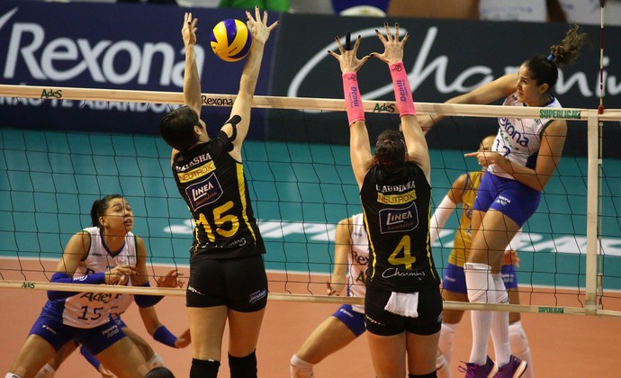 Rio de Janeiro x Praia Clube Superliga (Foto: João Pires/Fotojump)