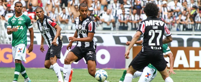 Atlético-MG; Lucas Cândido; Luan (Foto: Bruno Cantini/CAM)