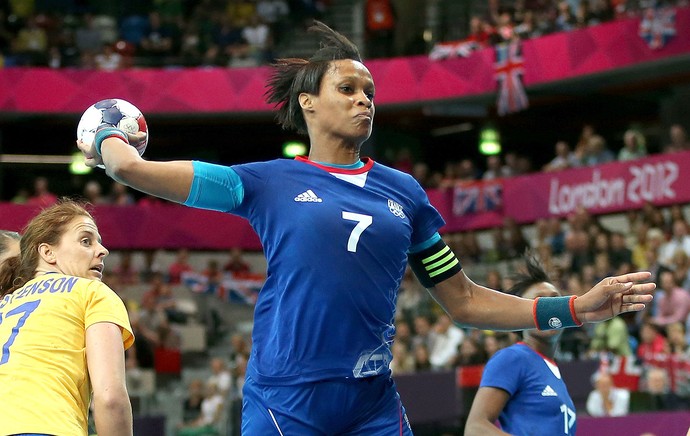 Allison Pineau jogadora de handebol da França (Foto: Getty Images)