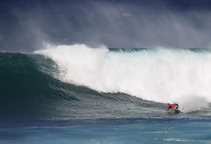 Mick Fanning QS 10.000 de Sunset Beach (Foto: Kirstin Scholtz/WSL)