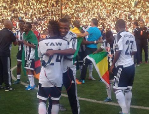 Mazembe Champions Ásia (Foto: Divulgação/CAF)