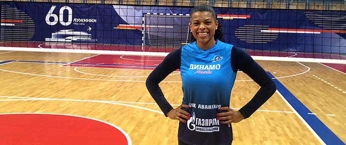 Fernanda Garay vai defender o Dinamo Moscou (Foto: Divulgação)