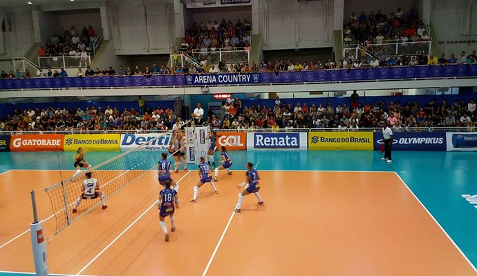 Valinhos x Praia Clube Vôlei Superliga feminina (Foto: Divulgação / Valinhos)